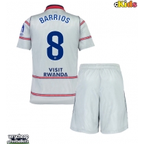 Atletico Madrid Pablo Barrios #8 Replica Third Minikit 2026-27 Short Sleeve (+ pants)